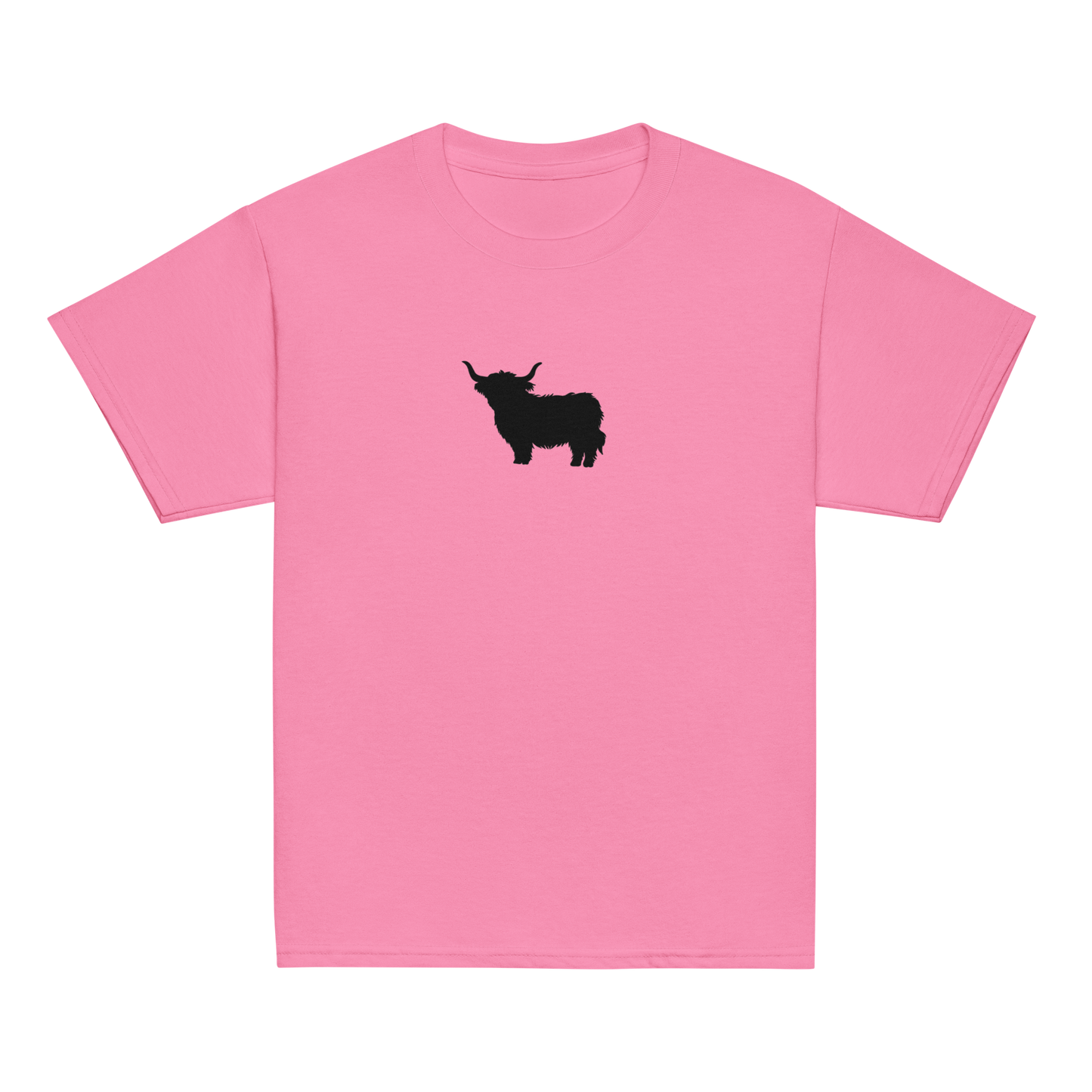 CYD's Black Cow Silhouette - Kids T Shirt