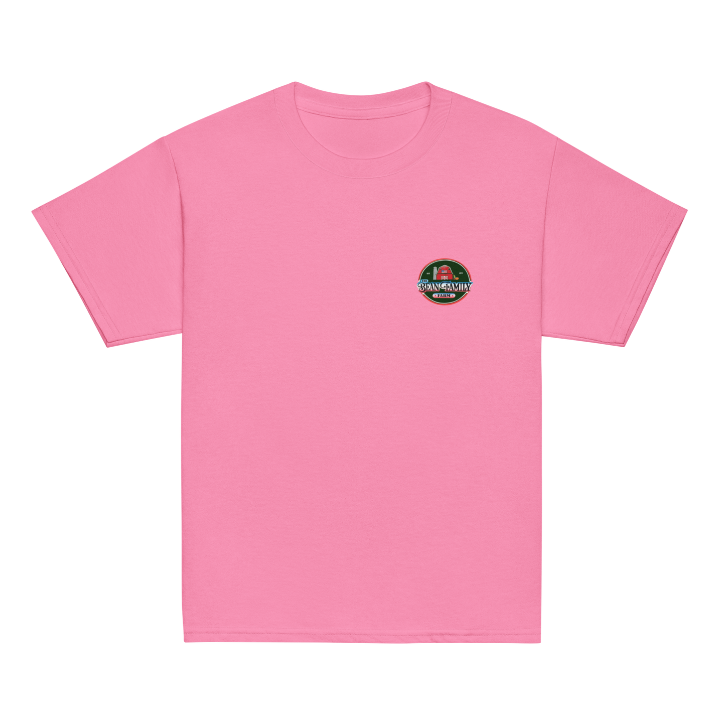 Bean Family Farm / Born & Raised in USA - Kids T Shirt