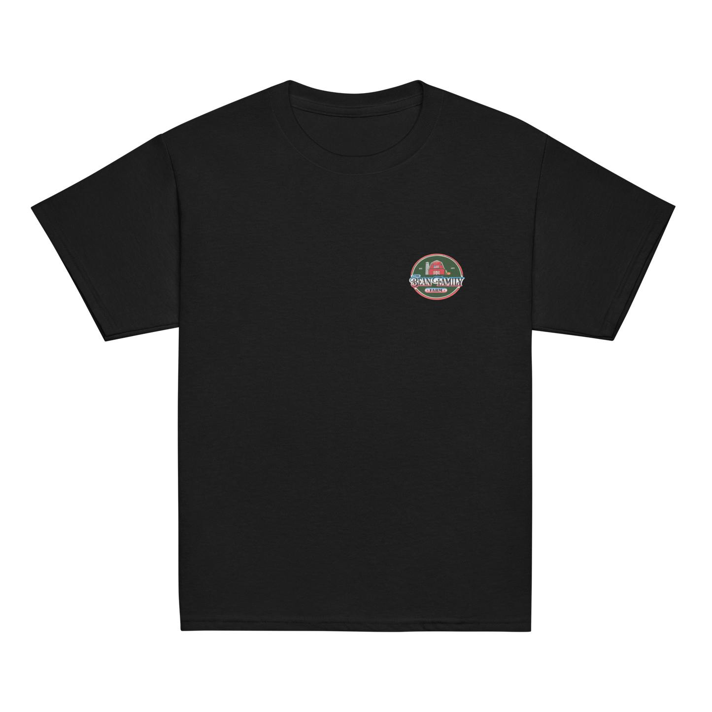 Bean Family Farm / Born & Raised in USA - Kids T Shirt