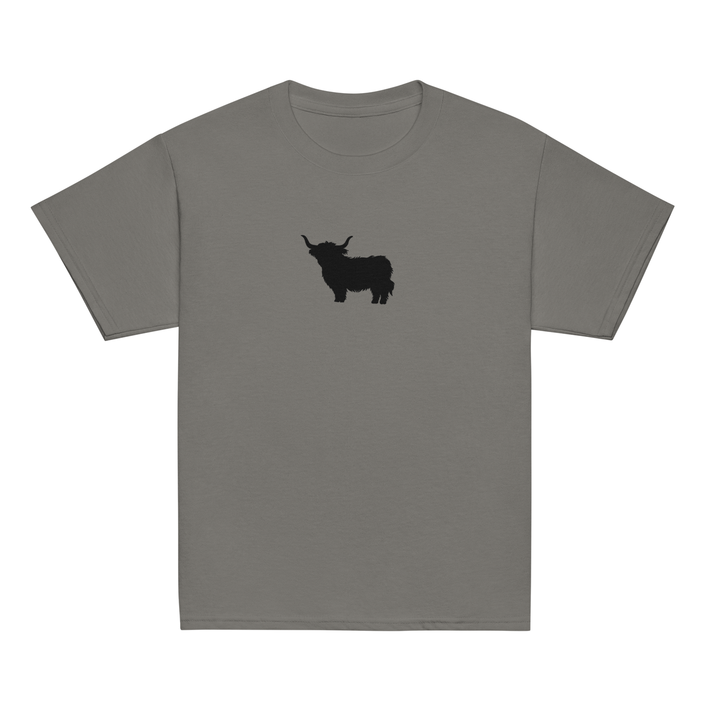 CYD's Black Cow Silhouette - Kids T Shirt