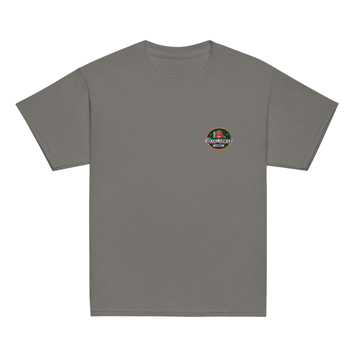 Bean Family Farm / Born & Raised in USA - Kids T Shirt