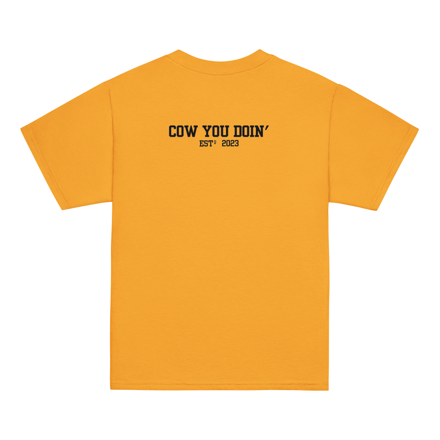 CYD's Black Cow Silhouette - Kids T Shirt