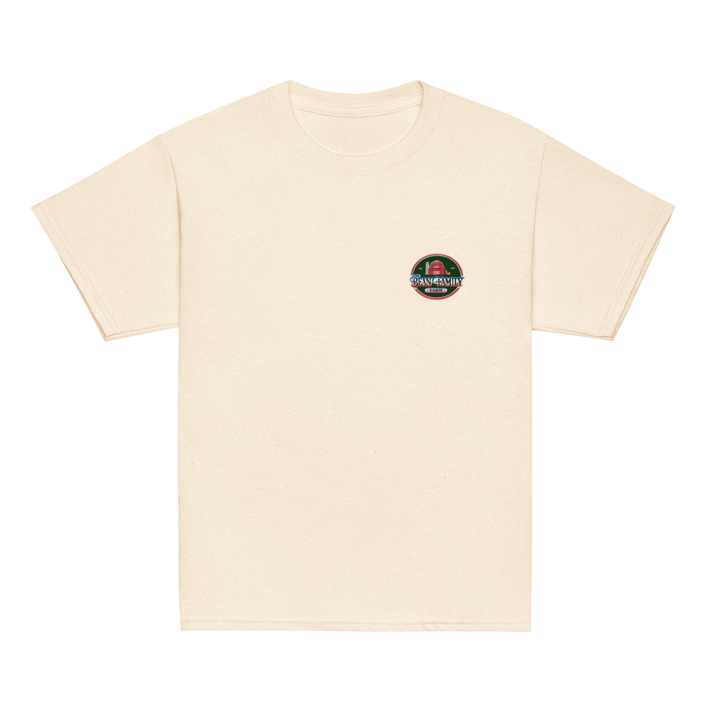 Bean Family Farm / Born & Raised in USA - Kids T Shirt