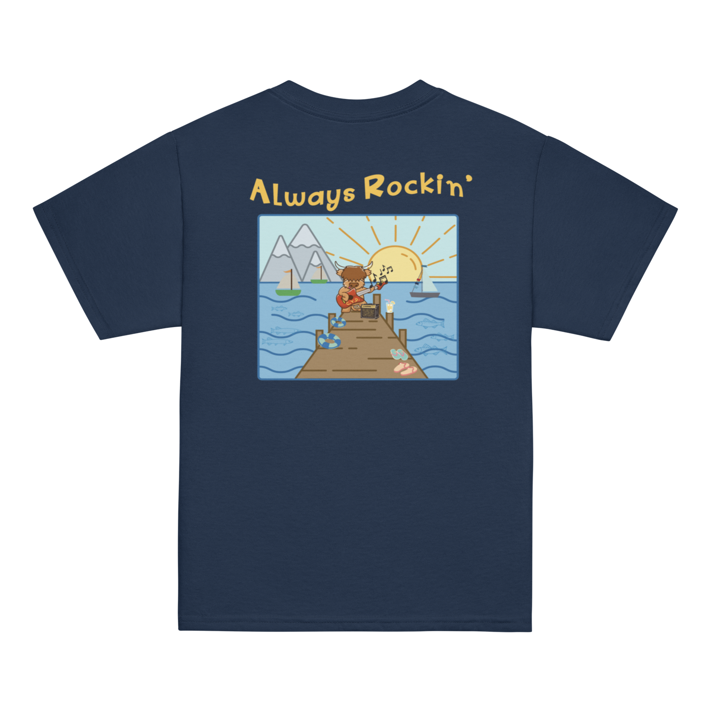 Cow You Doin' / Always Rockin' - Kids T Shirt