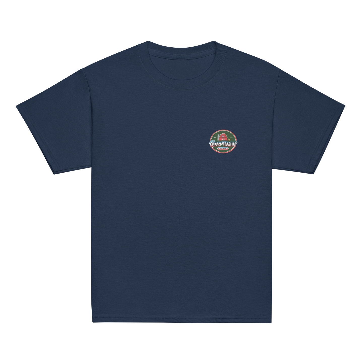 Bean Family Farm / Born & Raised in USA - Kids T Shirt