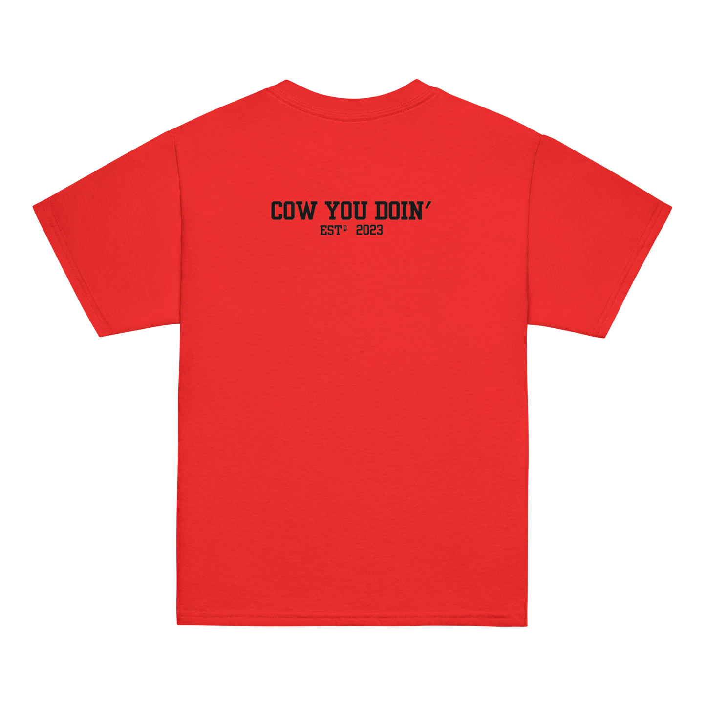 CYD's Black Cow Silhouette - Kids T Shirt