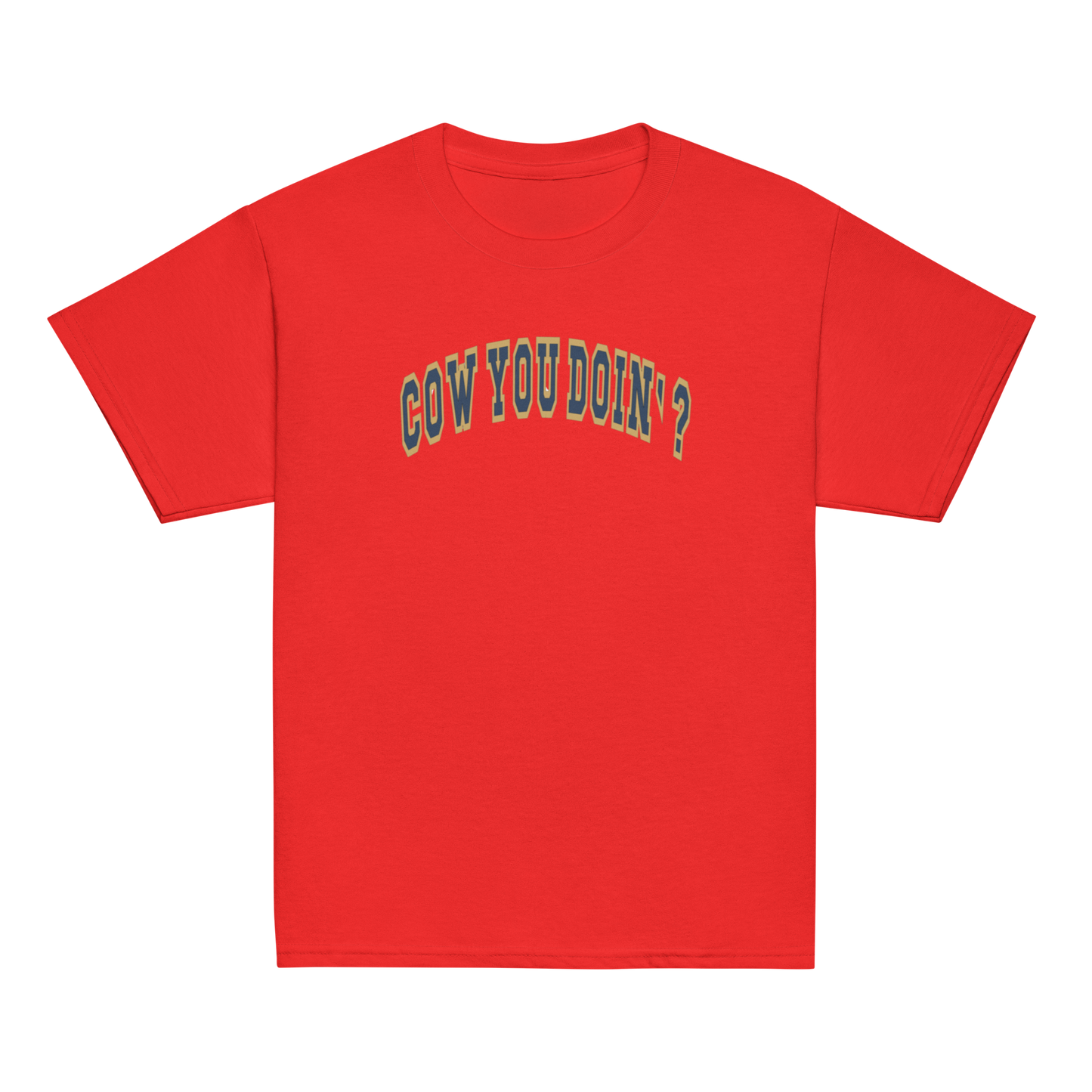 Cow You Doin' / Always Rockin' - Kids T Shirt