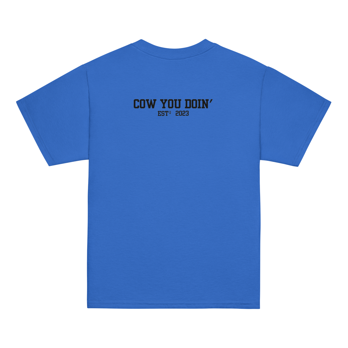 CYD's Black Cow Silhouette - Kids T Shirt