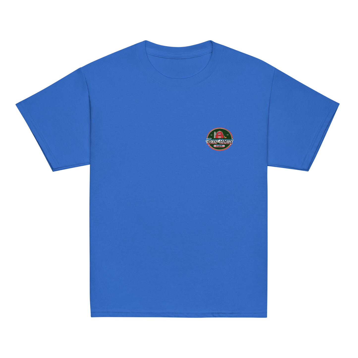 Bean Family Farm / Born & Raised in USA - Kids T Shirt