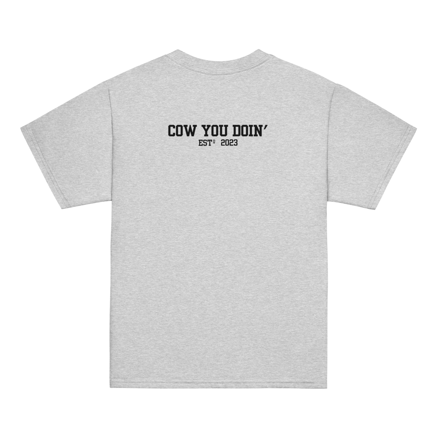 CYD's Black Cow Silhouette - Kids T Shirt