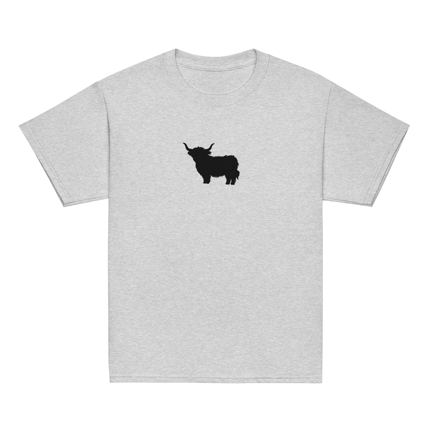 CYD's Black Cow Silhouette - Kids T Shirt