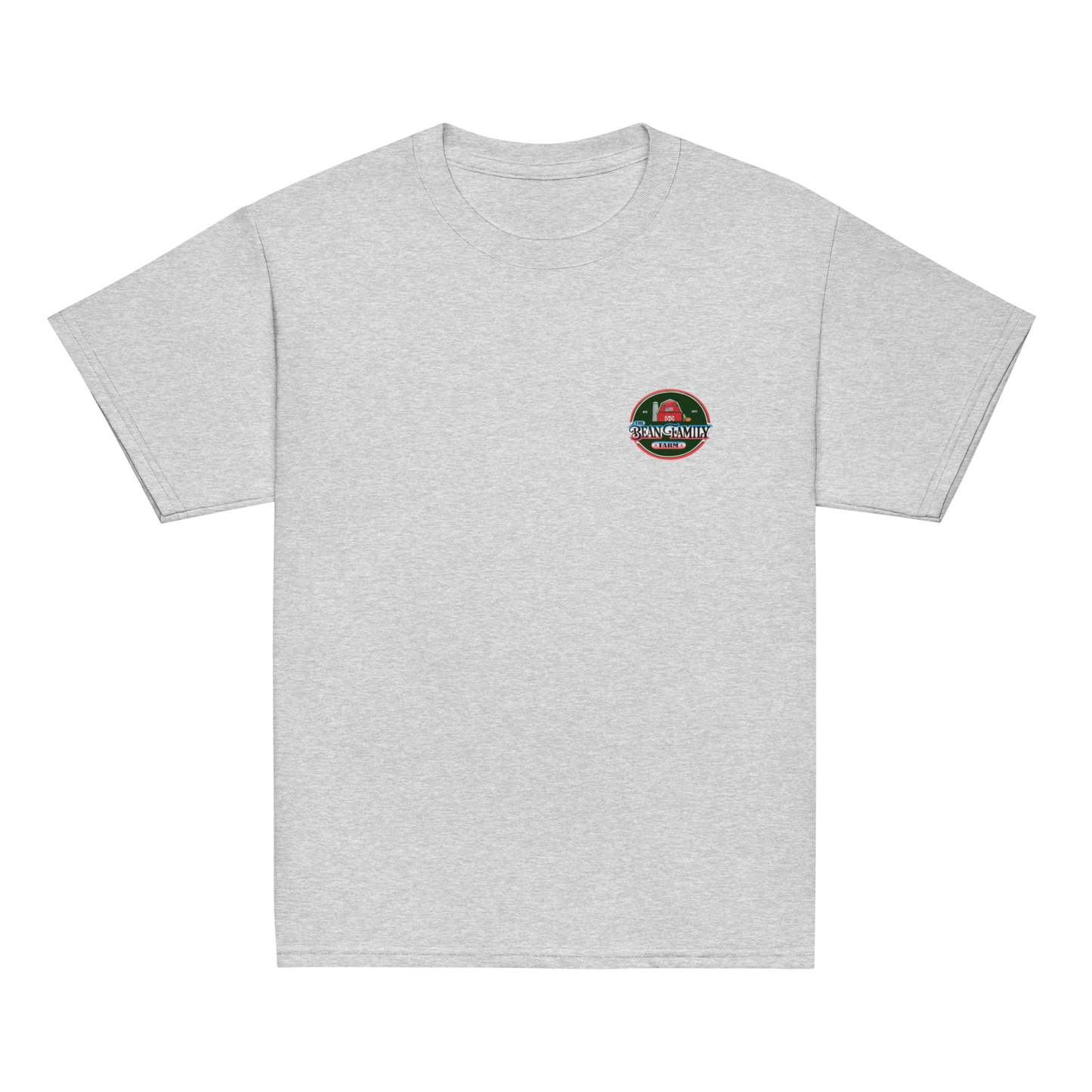 Bean Family Farm / Born & Raised in USA - Kids T Shirt