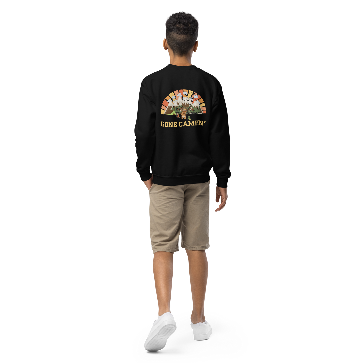 CYD Gone Campin' - Youth Crewneck Sweatshirt