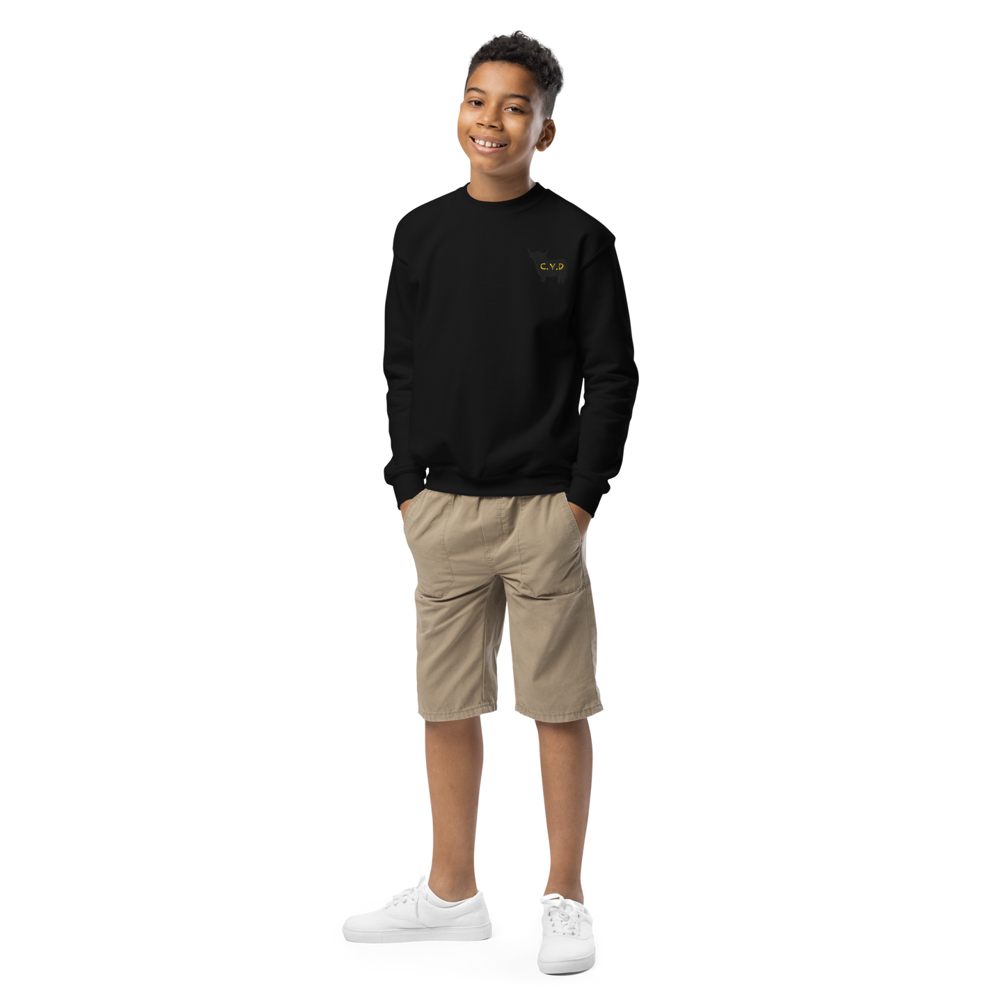 CYD Forever Lovin' Life- Youth Crewneck Sweatshirt