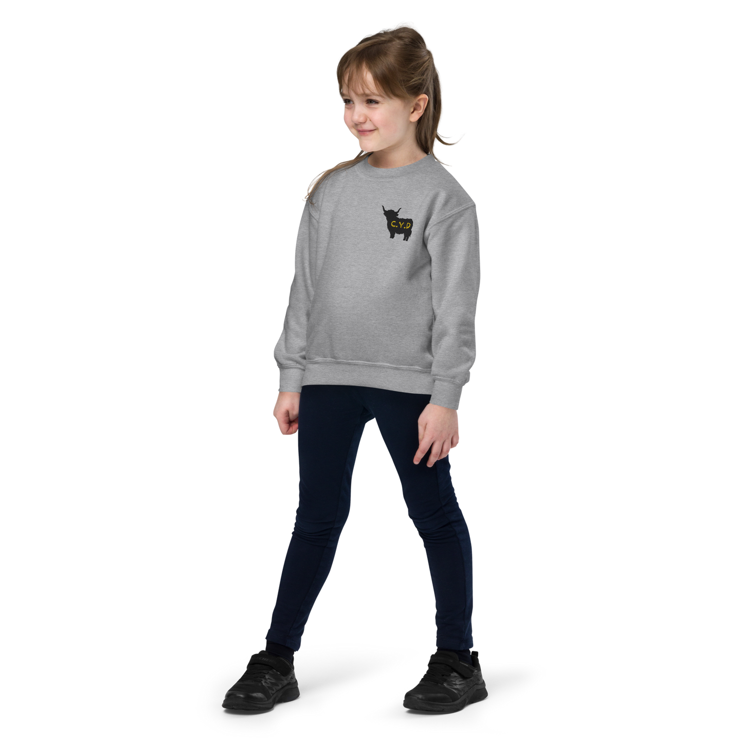 CYD Forever Lovin' Life- Youth Crewneck Sweatshirt
