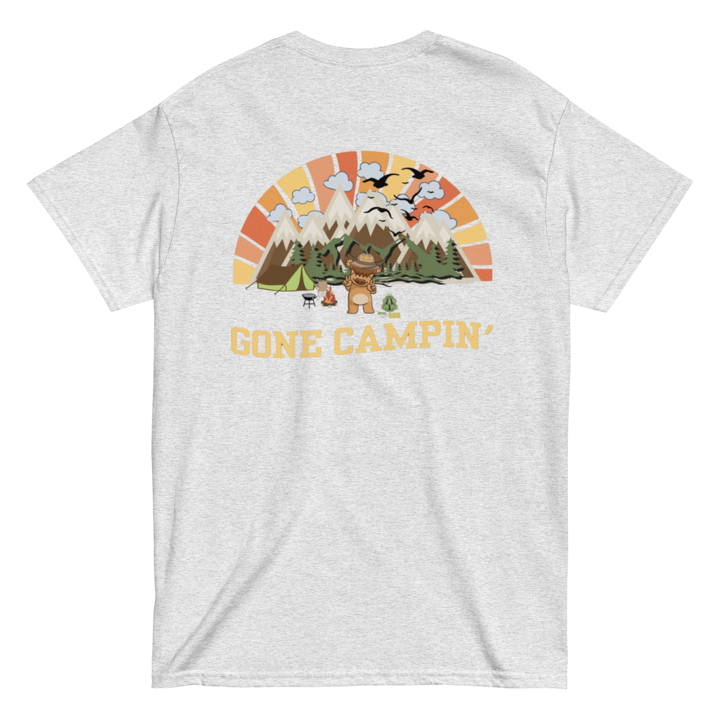 Cow You Doin' / Gone Campin' - Adults T Shirt