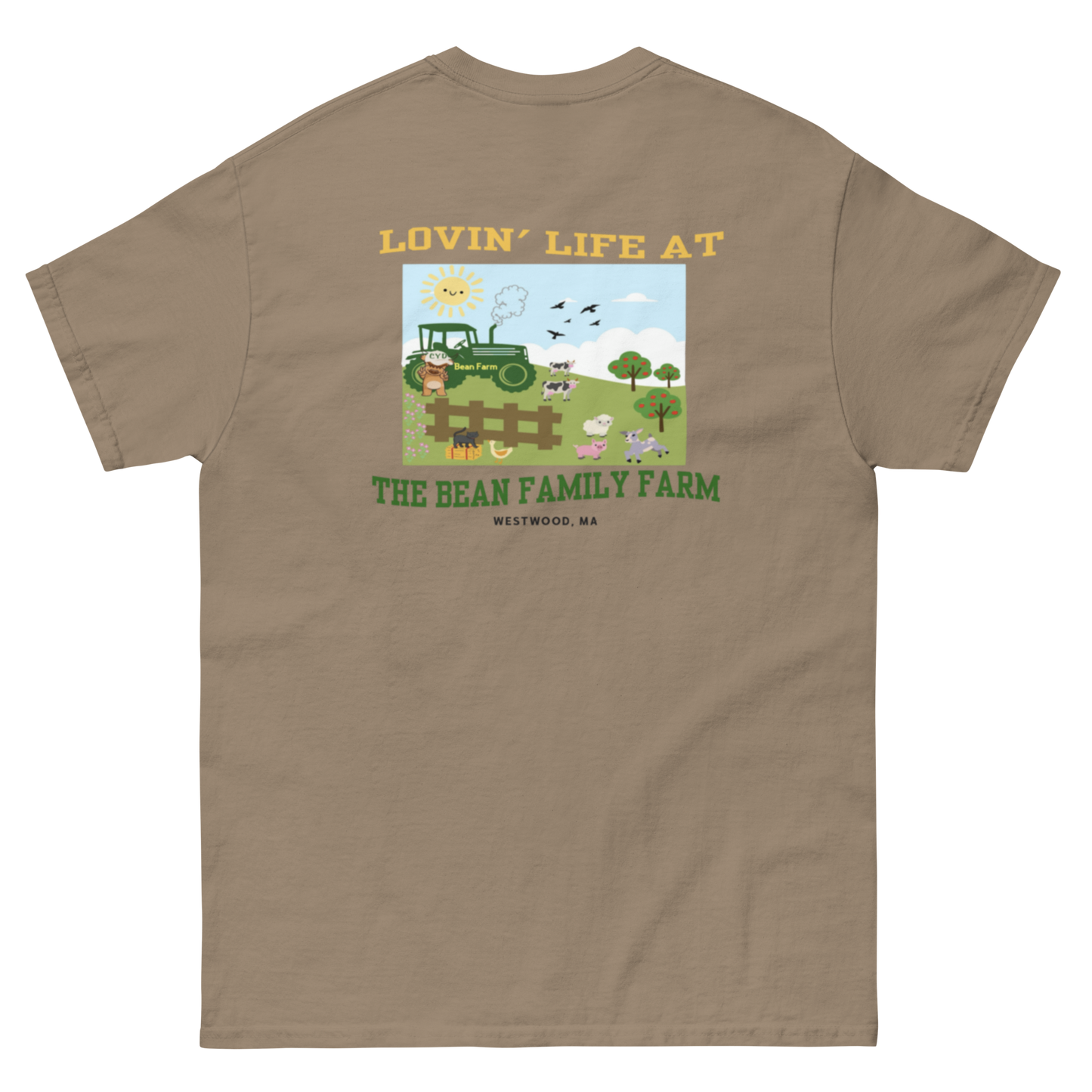 Cow You Doin' / Lovin' Life at The Bean Family Farm - Adults T Shirt