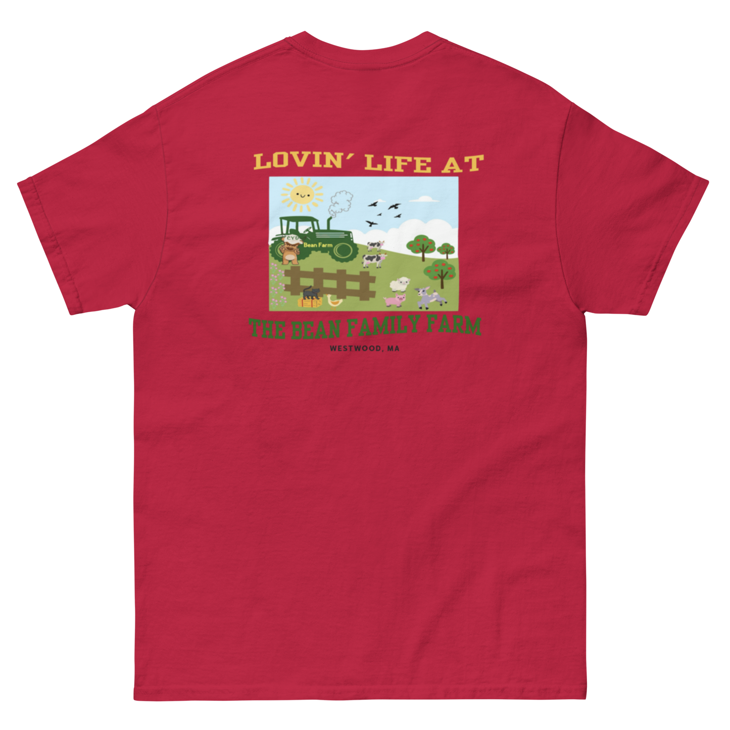 Cow You Doin' / Lovin' Life at The Bean Family Farm - Adults T Shirt