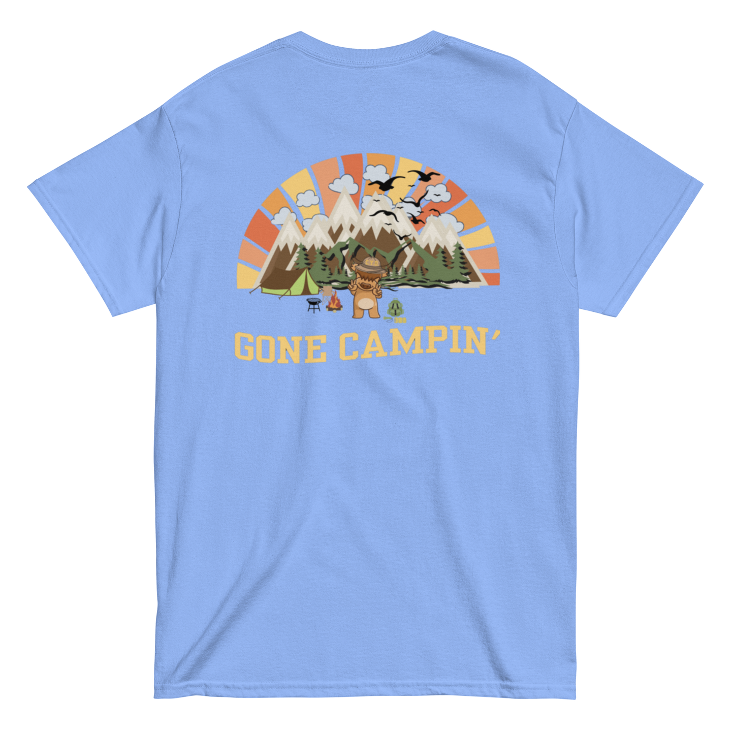 Cow You Doin' / Gone Campin' - Adults T Shirt