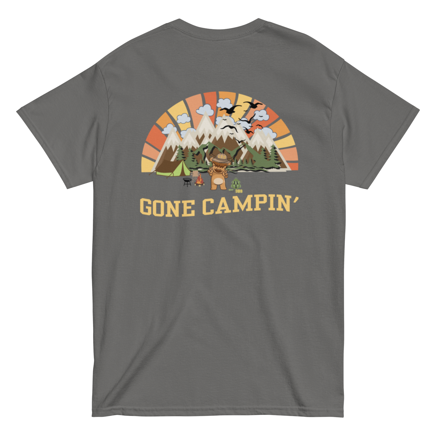 Cow You Doin' / Gone Campin' - Adults T Shirt