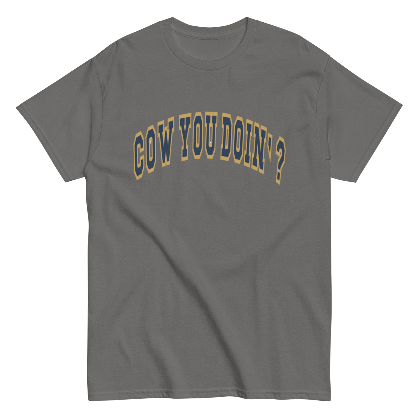 Cow You Doin' / Gone Campin' - Adults T Shirt
