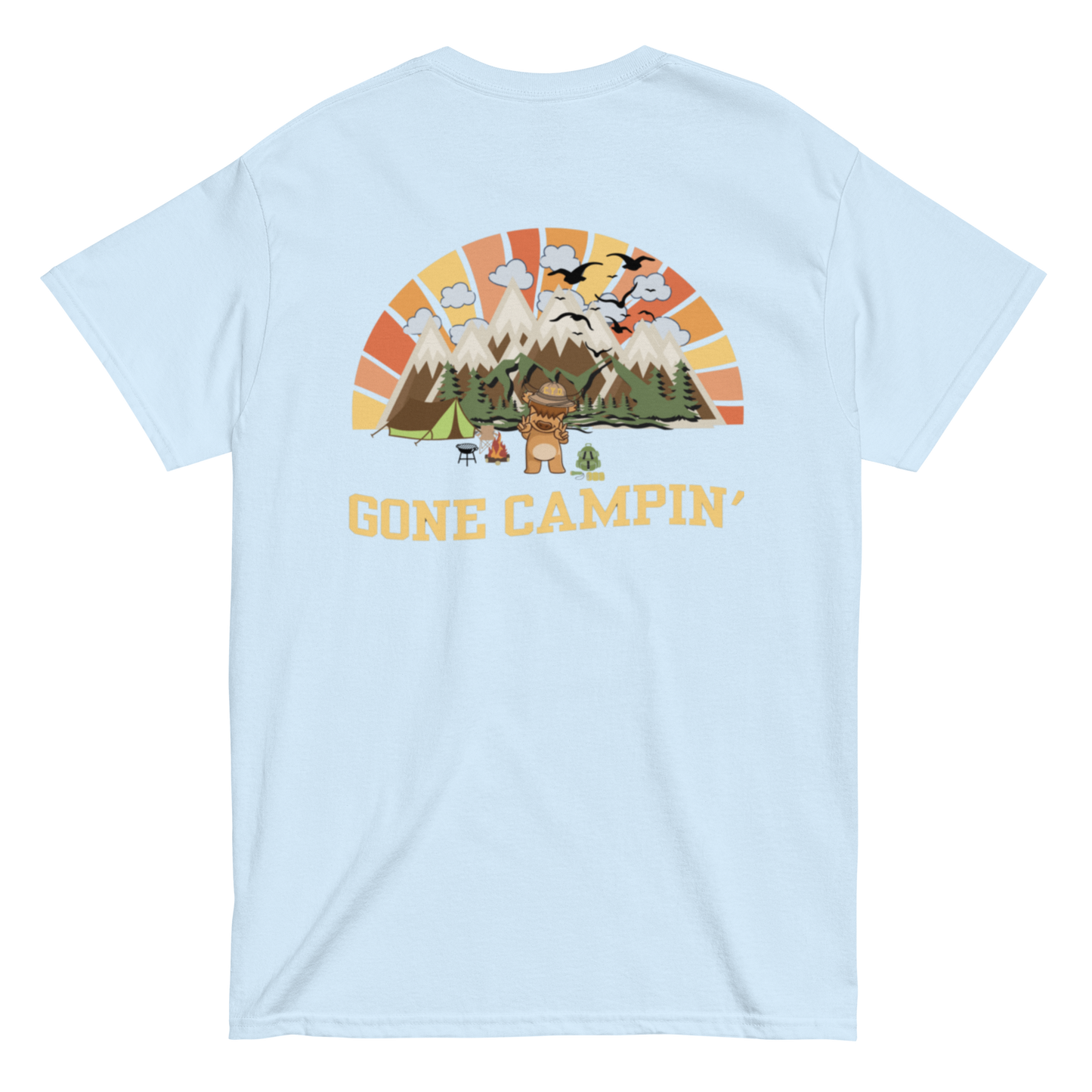 Cow You Doin' / Gone Campin' - Adults T Shirt