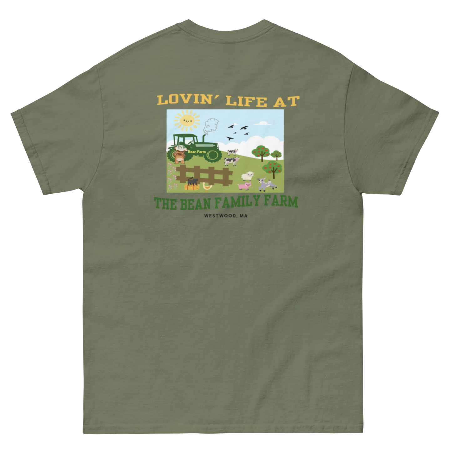 Cow You Doin' / Lovin' Life at The Bean Family Farm - Adults T Shirt