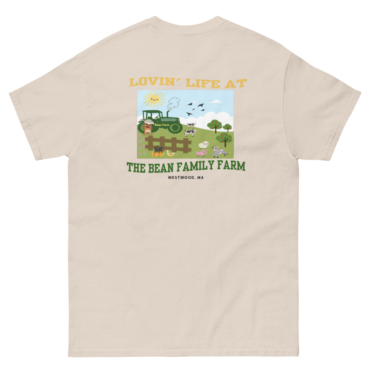 Cow You Doin' / Lovin' Life at The Bean Family Farm - Adults T Shirt