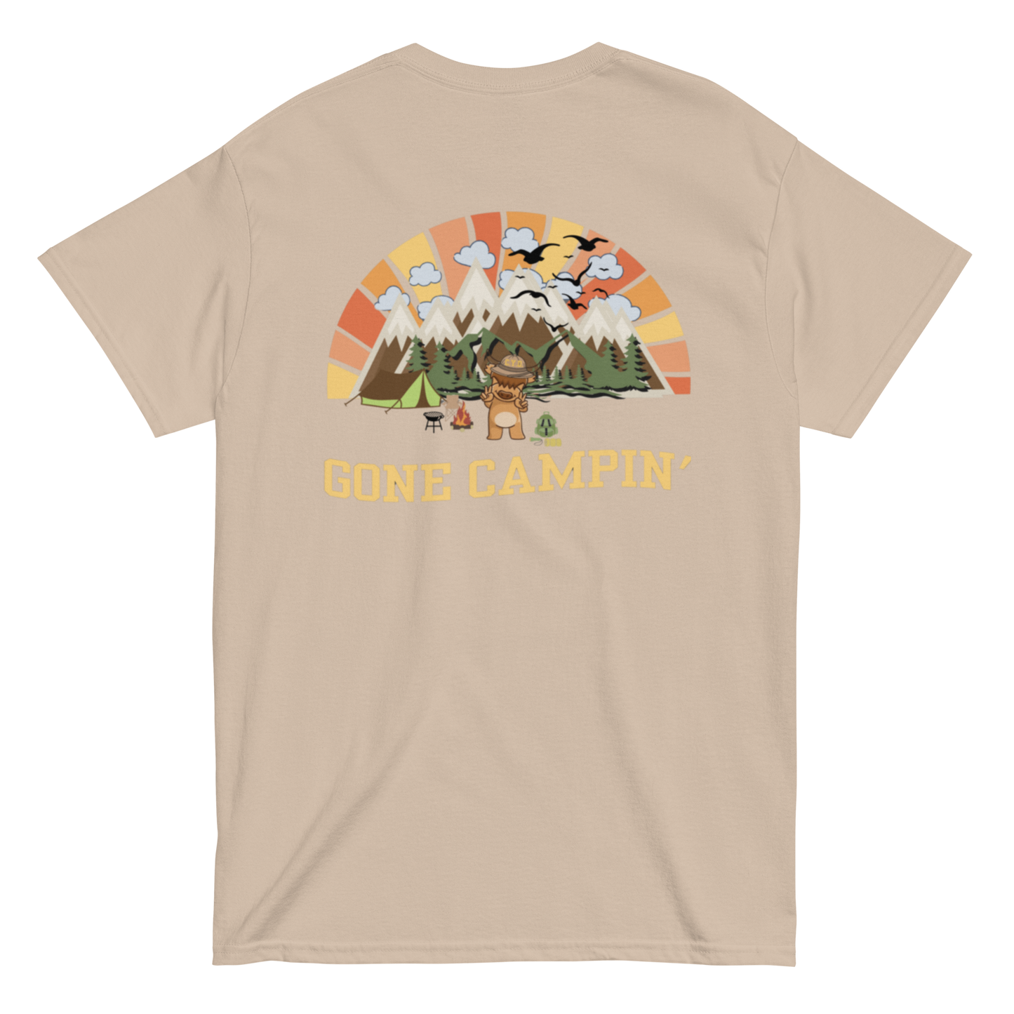 Cow You Doin' / Gone Campin' - Adults T Shirt
