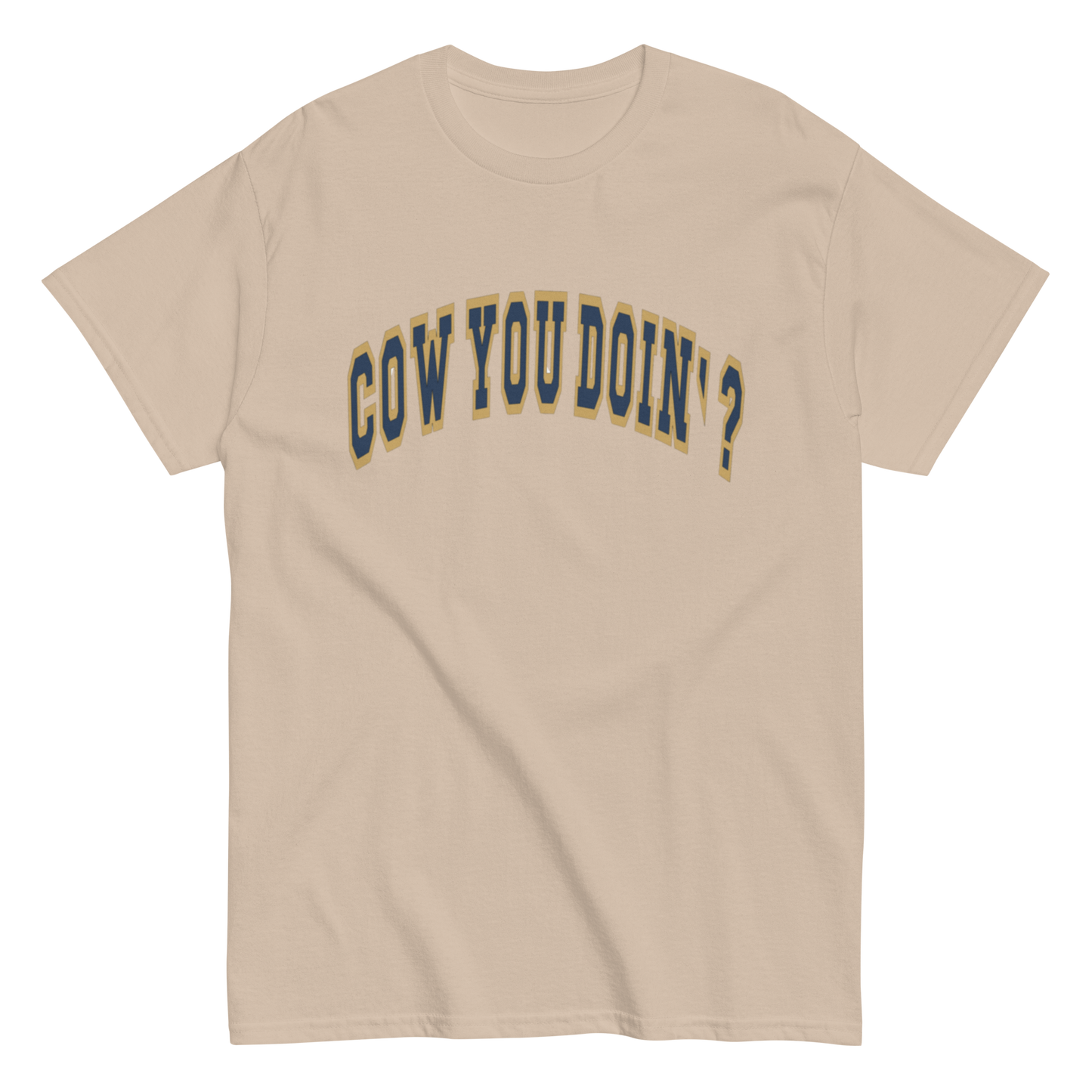 Cow You Doin' / Gone Campin' - Adults T Shirt