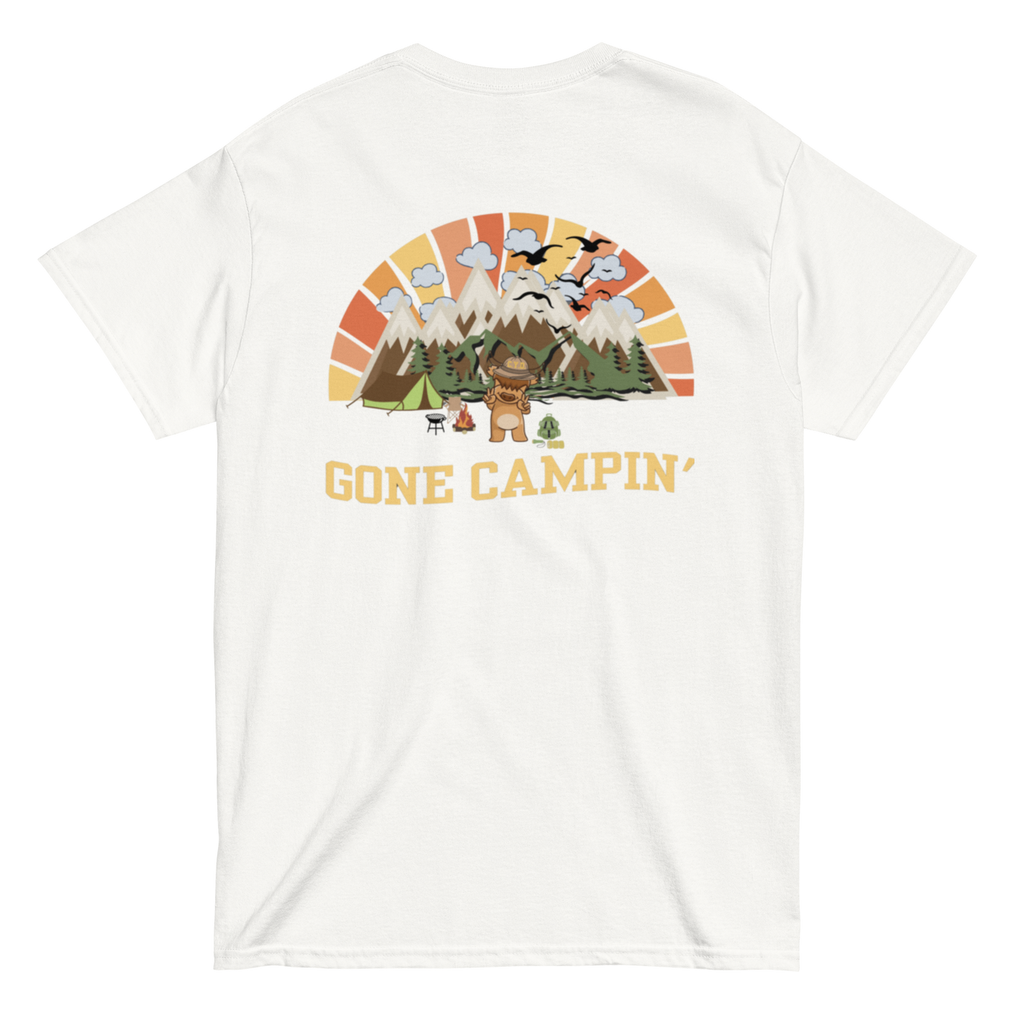 Cow You Doin' / Gone Campin' - Adults T Shirt
