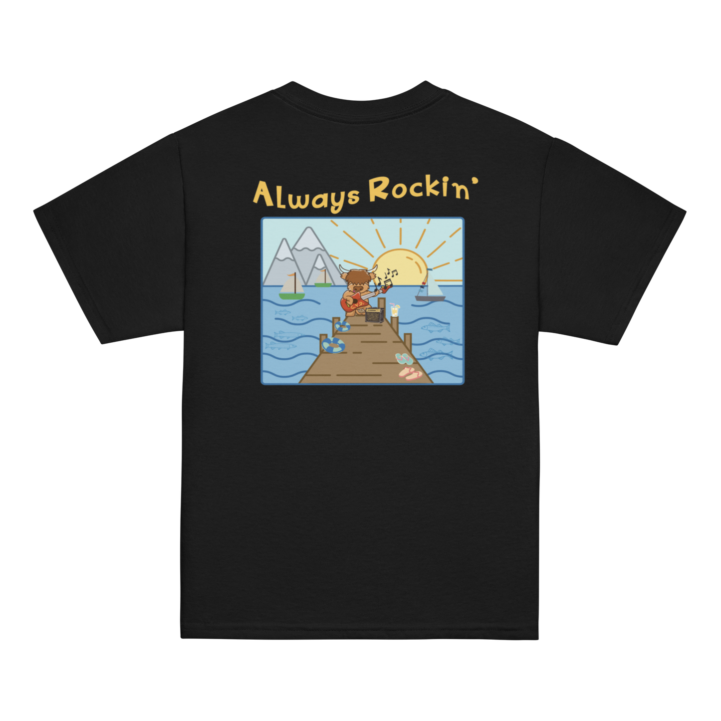 Cow You Doin' / Always Rockin' - Kids T Shirt