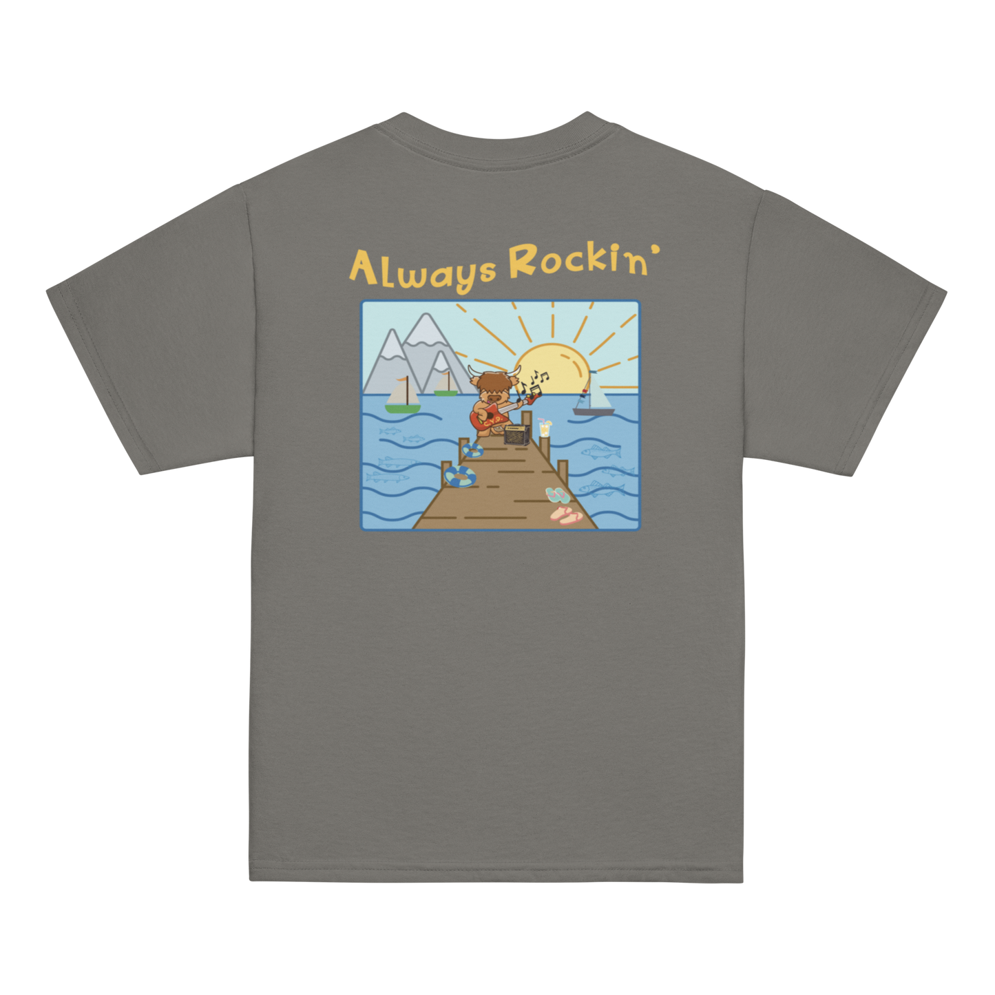 Cow You Doin' / Always Rockin' - Kids T Shirt