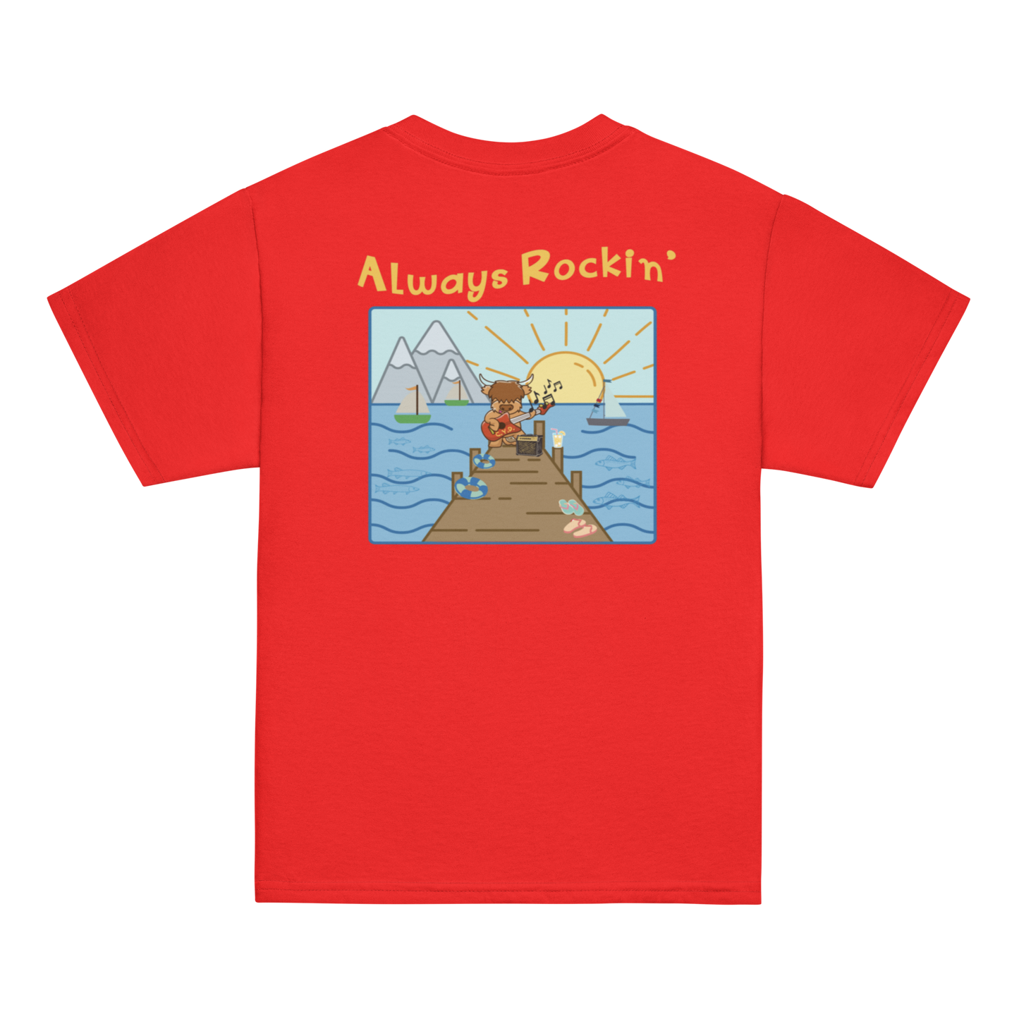 Cow You Doin' / Always Rockin' - Kids T Shirt